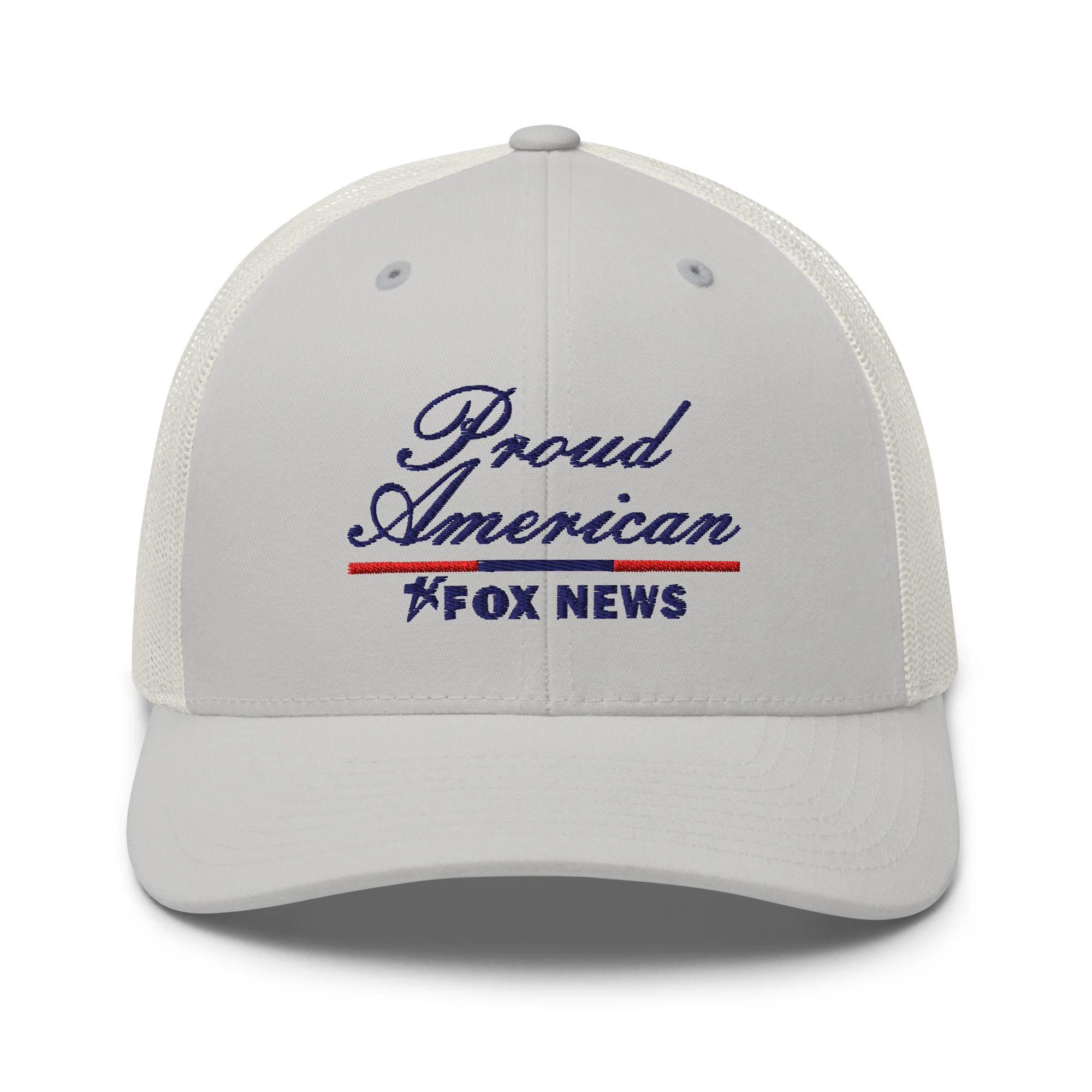 1-fox-news-proud-american-trucker-hat-1.webp FOX News Proud American Trucker Hat