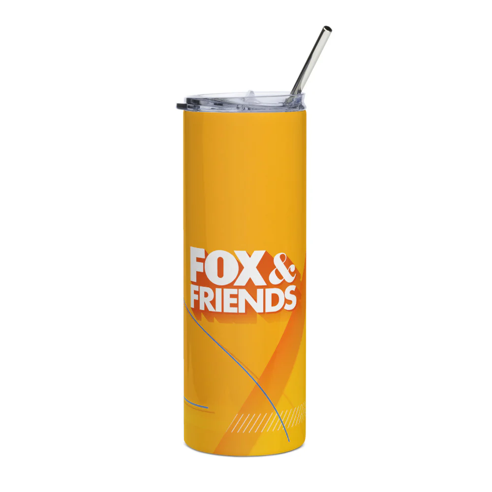 1218-fox-friends-logo-stainless-steel-tumbler-1.webp FOX & Friends Logo Stainless Steel Tumbler