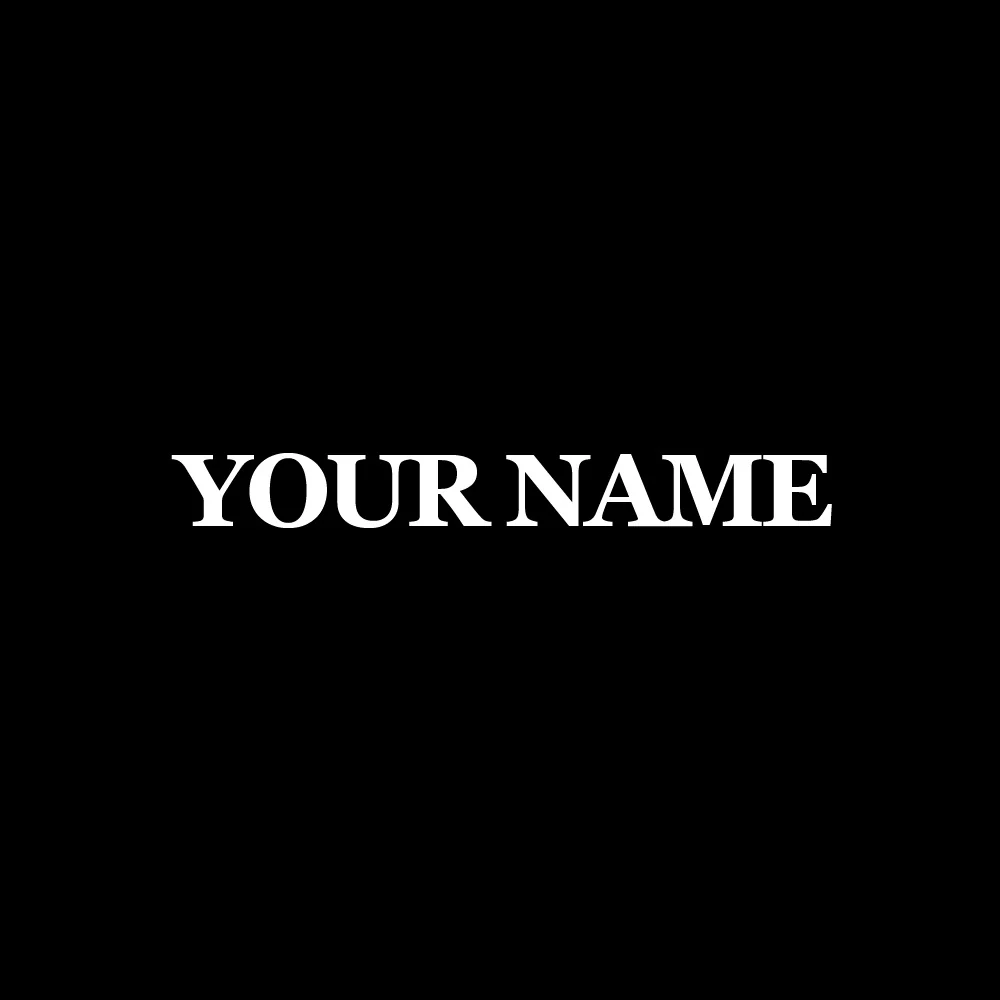 The Five Logo Personalized Black Mug - 15oz