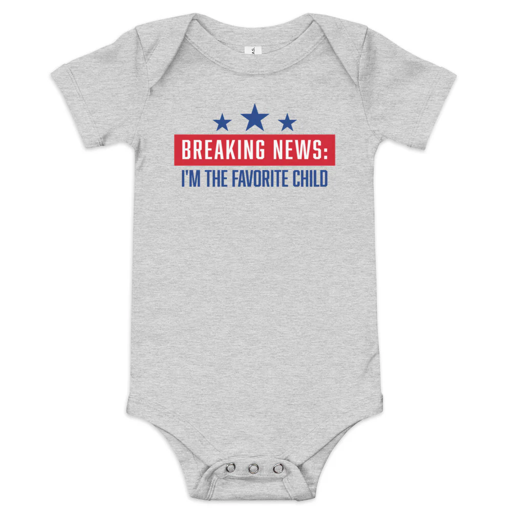 FOX News Breaking News Baby Bodysuit