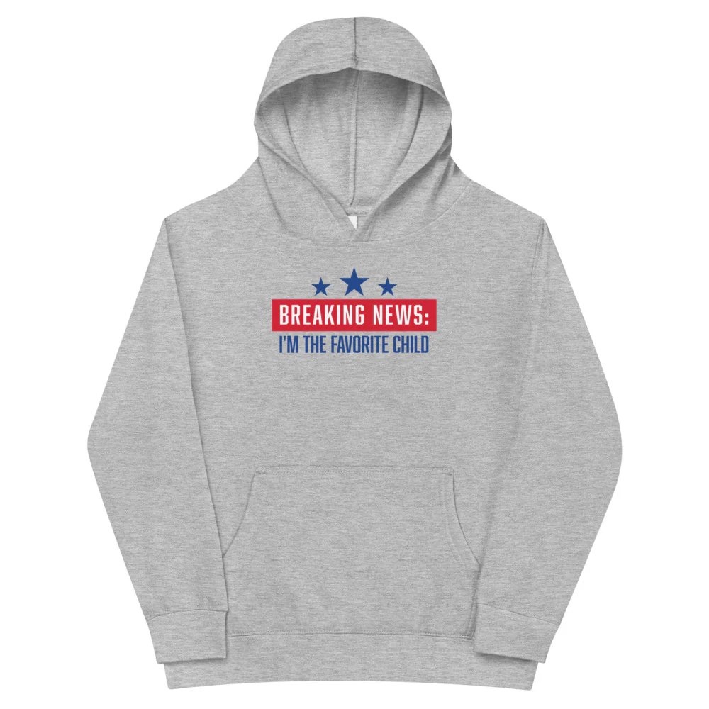 FOX News Breaking News Kids Hoodie