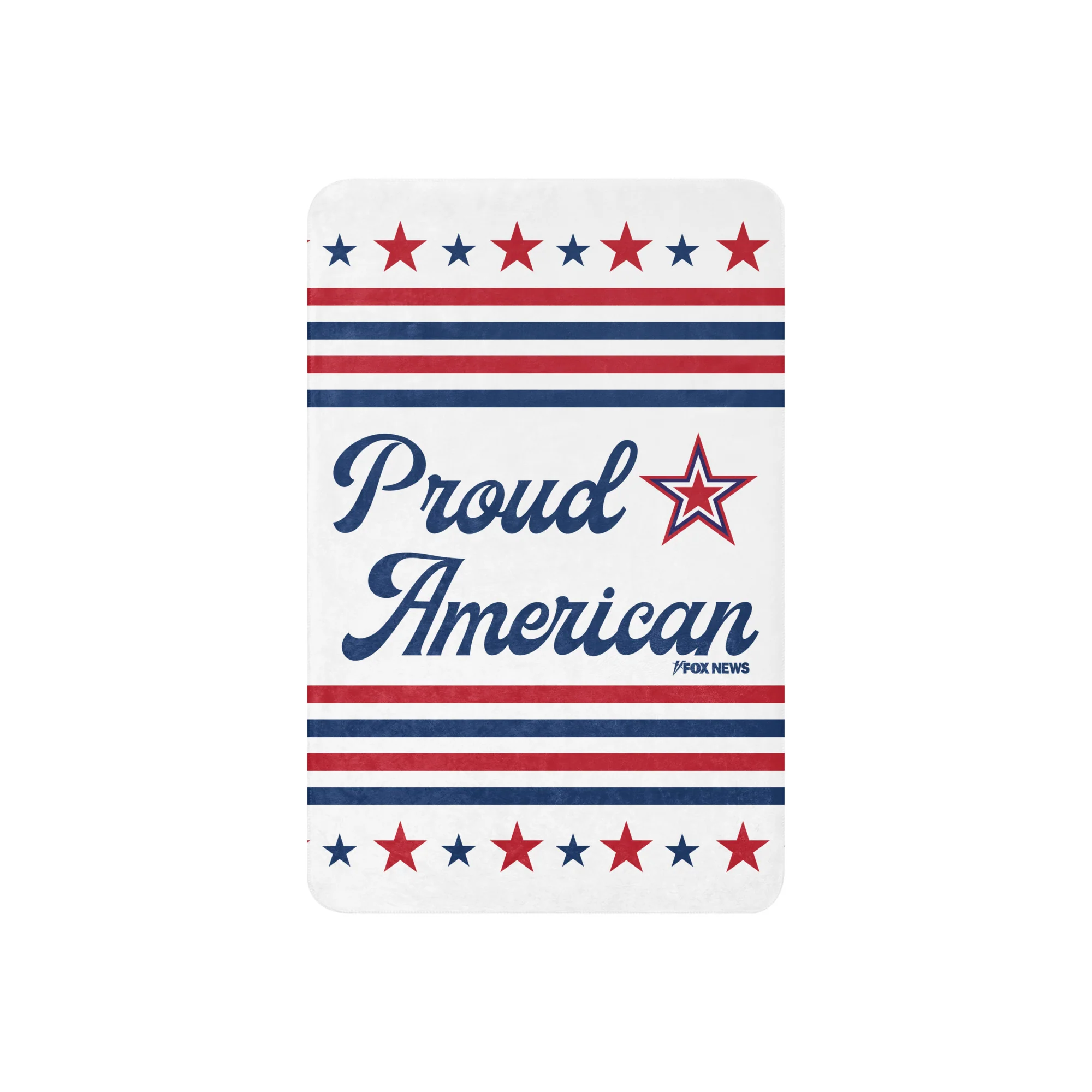 FOX News Proud American Sherpa Blanket