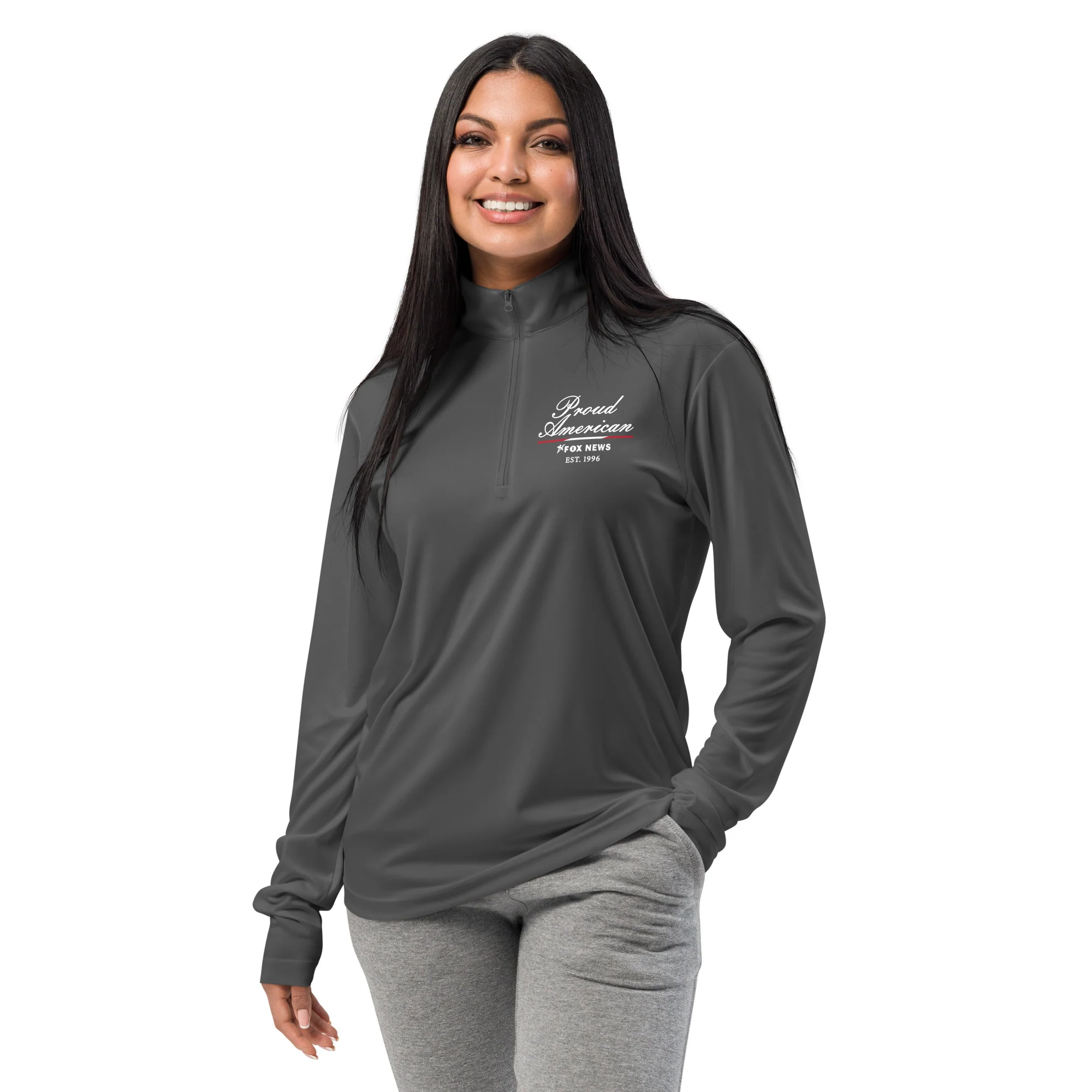 FOX News Proud American Quarter Zip Pullover