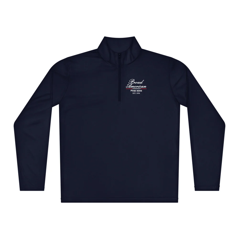 FOX News Proud American Quarter Zip Pullover