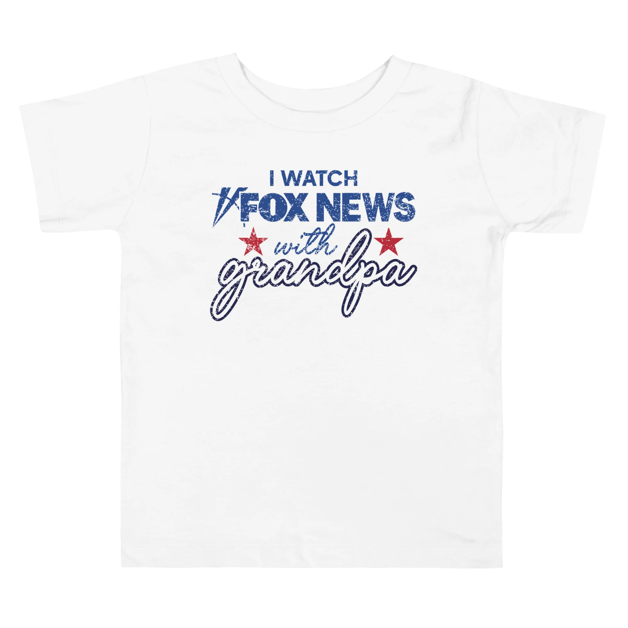 FOX News I Watch with Grandpa Toddler Shirt