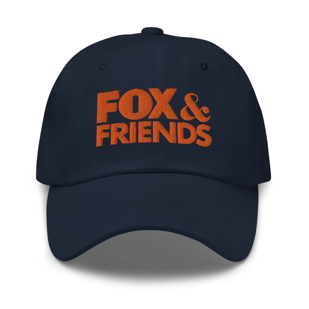 422-fox-friends-logo-embroidered-dad-hat-1.webp FOX & Friends Logo Embroidered Dad Hat