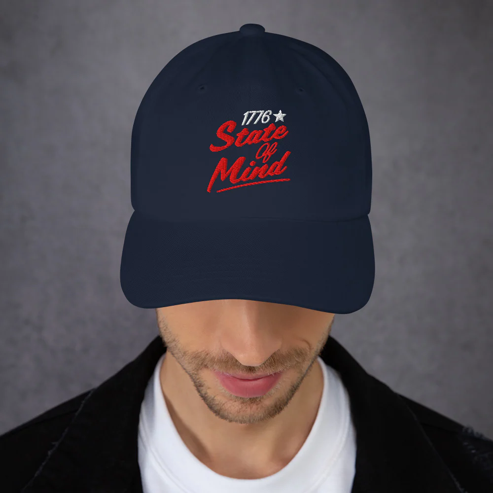 FOX News 1776 State Of Mind Embroidered Dad Hat