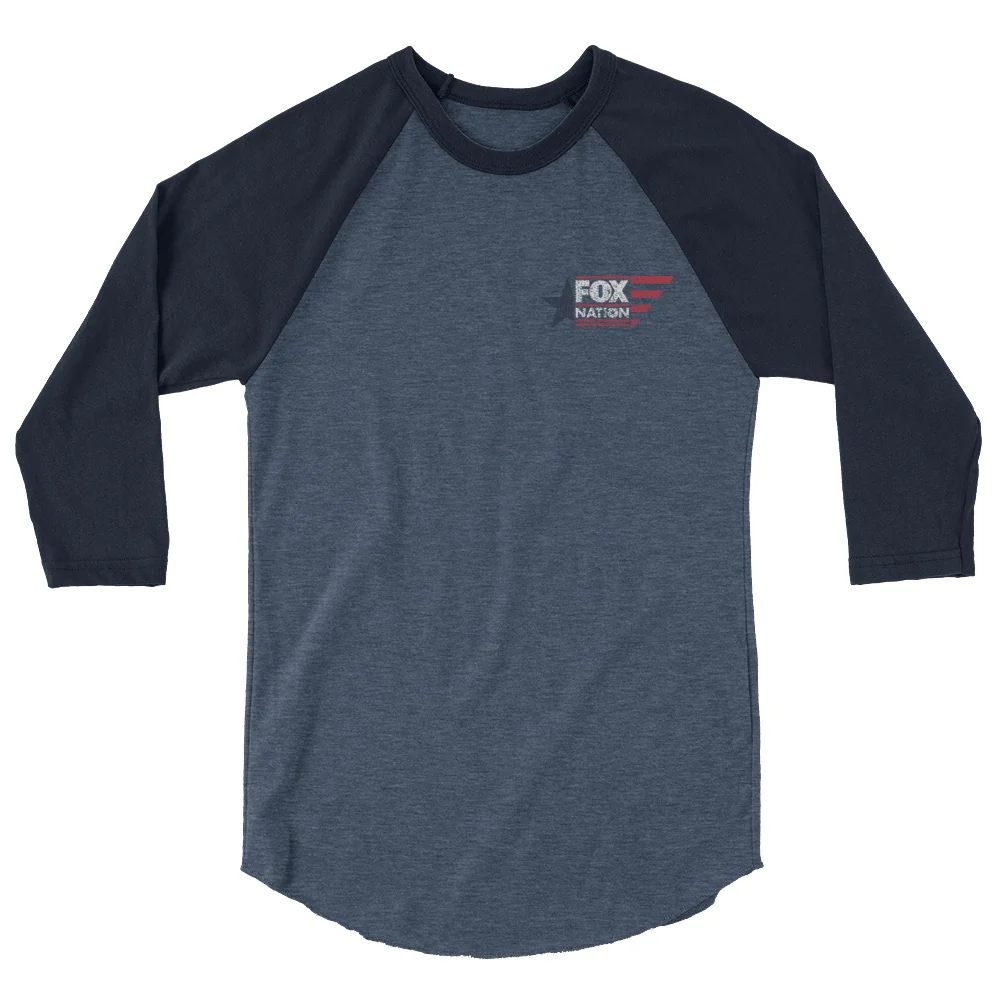793-fox-nation-logo-3-4-sleeve-raglan-shirt-1.webp FOX Nation Logo 3/4 Sleeve Raglan Shirt